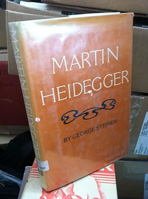 Martin Heidegger (Modern masters)