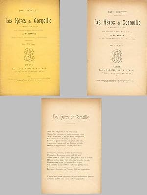 LES HÉROS DE CORNEILLE. A Propos en Vers Dit le 6 Juin 1897, au Théatre National de l'Odéon par M...