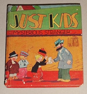 Just Kids & the Mysterious Stranger; Saalfield Little Big Book # 1094