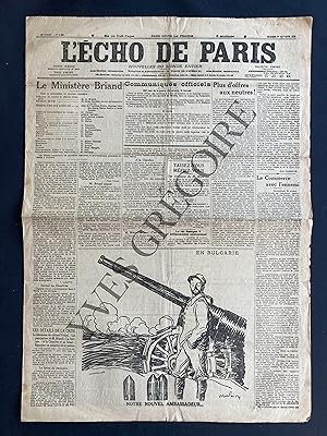 L'ECHO DE PARIS-N°11398-SAMEDI 30 OCTOBRE 1915
