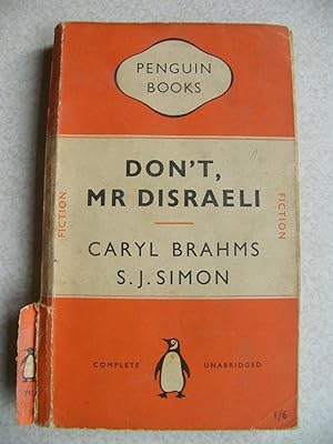 Don't Mr Disraeli