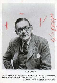 T. S. Eliot. The Complete Poems and Plays of T. S. Eliot, a handsome new volume, is published by ...