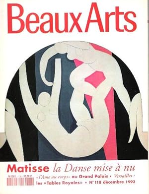 Beaux Arts N° 118 . Décembre 1993 : Etienne-Martin - L'âme Au Corps - Land Art - Françoise Giroud...