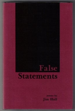False Statements - 1st Edition/1st Printing