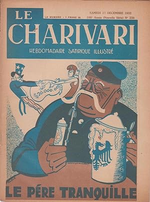 Revue "Le Charivari" n°338 du 17 décembre 1932 : "Le Père Tranquille"