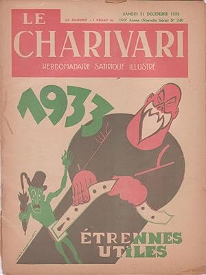 Revue "Le Charivari" n°340 du 31 décembre 1932 : "1933 : étrennes utiles"