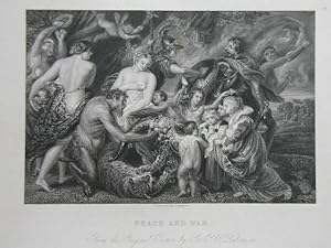 Peace And War. From the Original Picture by Sir P. P. Rubens in The National Gallery.