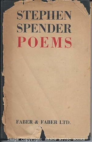 Poems By STEPHEN SPENDER