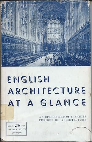 English Architecture at a Glance ( Fifth Edition, Enlarged )
