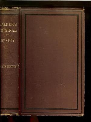 The Original By The Late Thomas Walker, M.A.; (Fifth Edition).