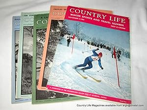 Country Life Magazine. 1961, November 9, 23, or 30th. Price is Per Issue.