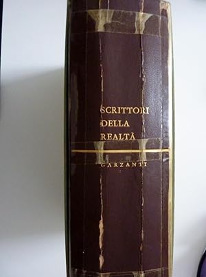"SCRITTORI DELLA REALTA' - Dall' VII Secolo al XIX Secolo. Introduzione di ALBERTO MORAVIA, Comme...
