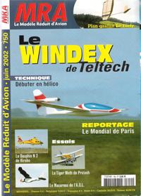 Le Modèle Réduit D'avion Juin 2002 N° 750 : Plan encarté : Le Forty - Le Dauphin N2 De Hirobo - L...