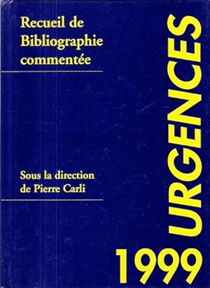 Recueil De bibliographie Commentée - Urgences 1999