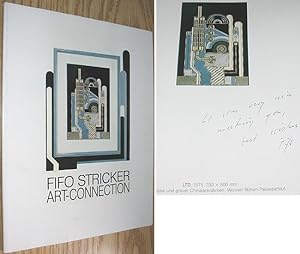 Fifo Stricker Art-Connection SIGNED Ausstellung 17 Novenber - 31 Dezember 1983