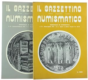 IL GAZZETTINO NUMISMATICO. Bimestrale di numismatica. Anno II - N. 1 e 2.: