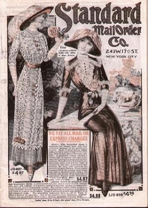 STANDARD MAIL ORDER CO. 1913 FASHION CATALOG 243W. 17th St. New York City