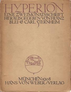 Hyperion. Zeiter Band, Viertes Heft, 1908.