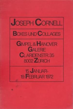 JOSEPH CORNELL: BOXES UND COLLAGES