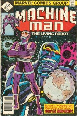 MACHINE MAN The Living Robot: Aug #5