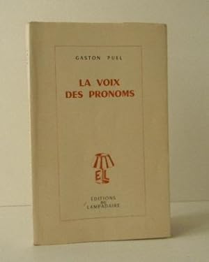 LA VOIX DES PRONOMS.