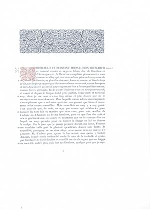 Bibliotheque National de Vienne: Manuscrit 2597: Livre du cuer d'amours espris. Volume II ONLY