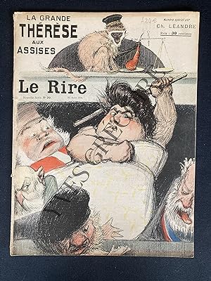 LE RIRE-N°29-22 AOUT 1903-LA GRANDE THERESE AUX ASSISES-NUMERO SPECIAL-PAR LEANDRE