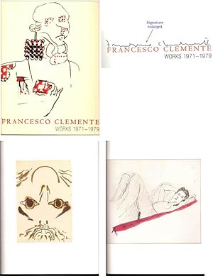 Works: 1971-1979 (SIGNED by Francesco Clemente)