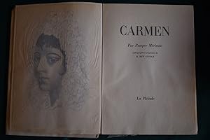 Carmen: Lithographies orginales de R. Ben Sussan.