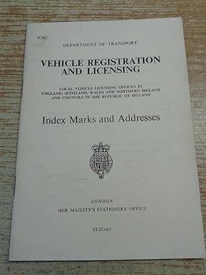 Vehicle Registration and Licensing : Local Vehicle Licensing Offices in England, Scotland, Wales ...
