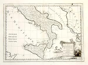 Li regni di Napoli e di Sicilia divisi nelle loro provincie.