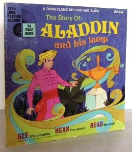 The story of Aladdin and his lamp (A Disneyland Record and Book LLP-356)