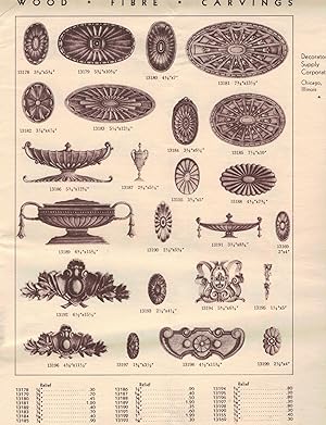 Wood Fibre Carvings Catalog 122