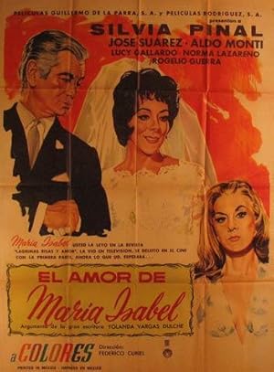 El Amor de Maria Isabel. Movie poster. (Cartel de la Película).