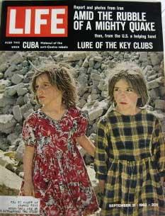 Life Magazine September 21, 1962 -- Cover: Iran Earthquake