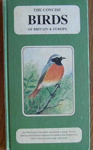 The Concise Birds of Britain and Europe : An Illustrated Checklist