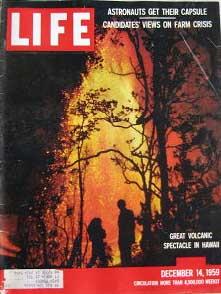 Life Magazine December 14, 1959 -- Cover: Volcanic Spectacle in Hawaii