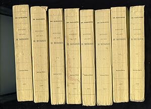 HISTOIRE DES DUCS DE BOURGOGNE de la Maison de Valois. 1400 - 1416 .Huitième édition. ( 8 VOLUMES...
