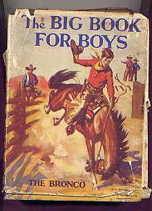 THE BIG BOOK FOR BOYS 1936(COPYRIGHT YEAR): Features 'The White Cobra' By Richard Patrick Russ(bi...