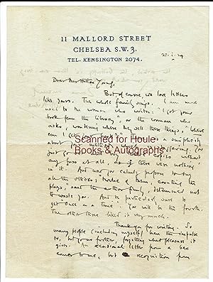 Autograph Letter Signed ("A.A. Milne")