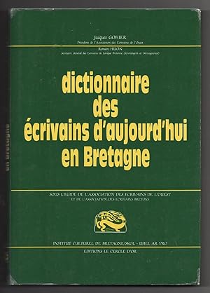 Dictionnaire des écrivains d'aujourd'hui en Bretagne