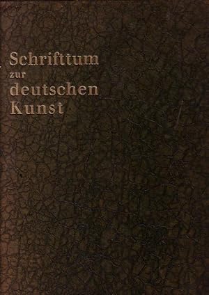 Schrifttum zur deutschen Kunst. 1. - 12. Jahrgang, Oktober 1933 bis Dezember 1948. Komplett in 2 ...