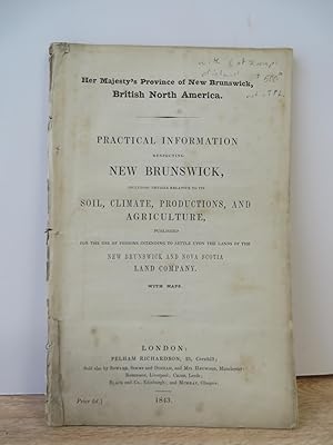 Practical Information Respecting New Brunswick