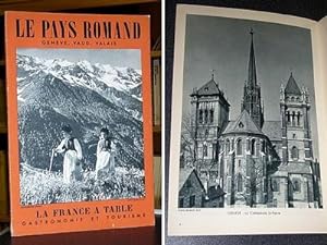 La France à Table, Le pays Romand, Genève, Vaud, Valais, n° 56, octobre 1955