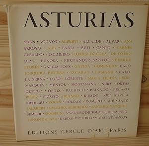 Asturias. Oeuvre collective d'un groupe d'artistes espagnols peintres, sculpteurs, écrivains, poè...