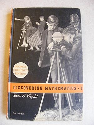 Discovering Mathematics 1: A Course for Secondary Schools. Decimal Edition