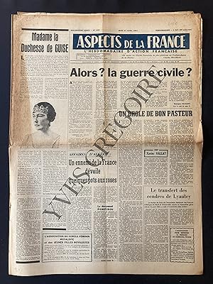 ASPECTS DE LA FRANCE-N°659-27 AVRIL 1961