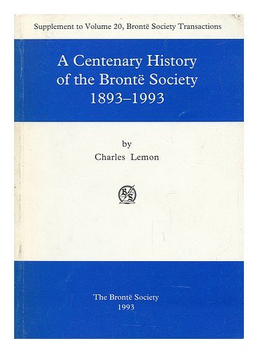 Bronte Society Transactions 1997 Volume 22