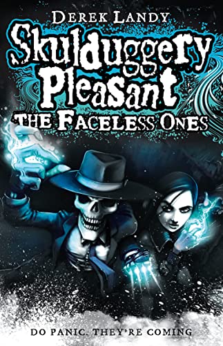 SKULDUGGERY PLEASANT - THE FACELESS ONES - SIGNED FIRST EDITION FIRST PRINTING