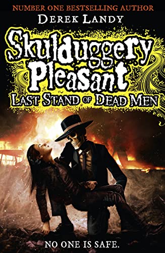 LAST STAND OF DEAD MEN - SKULDUGGERY PLEASANT BOOK EIGHT - SIGNED FIRST EDITION FIRST PRINTING